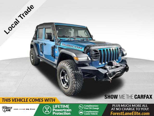 used 2020 Jeep Wrangler Unlimited car, priced at $37,985