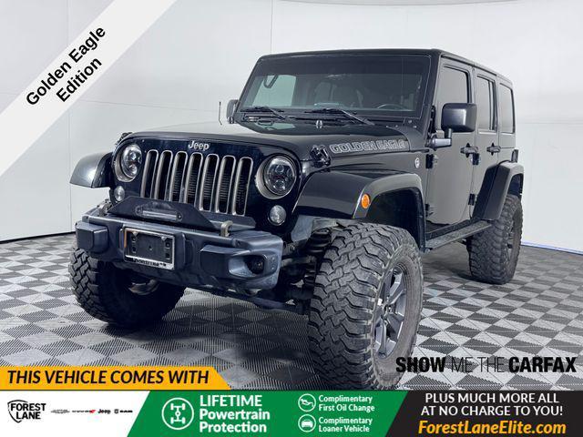 used 2018 Jeep Wrangler JK Unlimited car, priced at $23,555