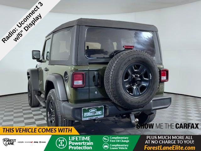 used 2021 Jeep Wrangler car, priced at $22,419