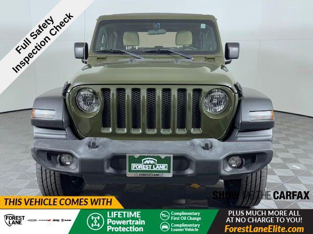 used 2021 Jeep Wrangler car, priced at $22,419