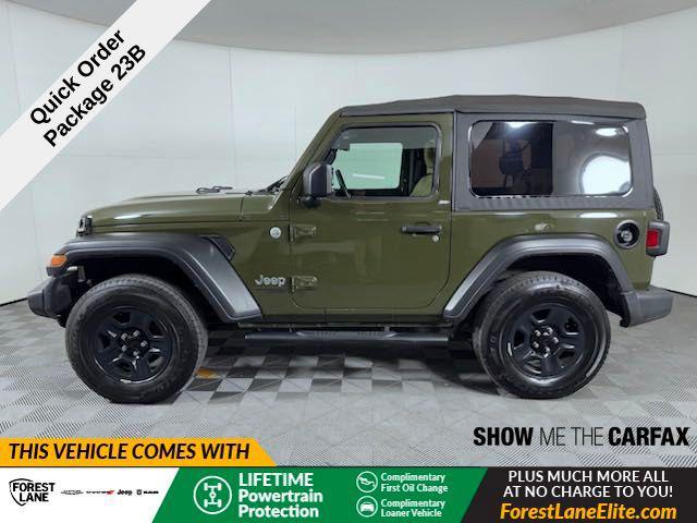 used 2021 Jeep Wrangler car, priced at $22,419