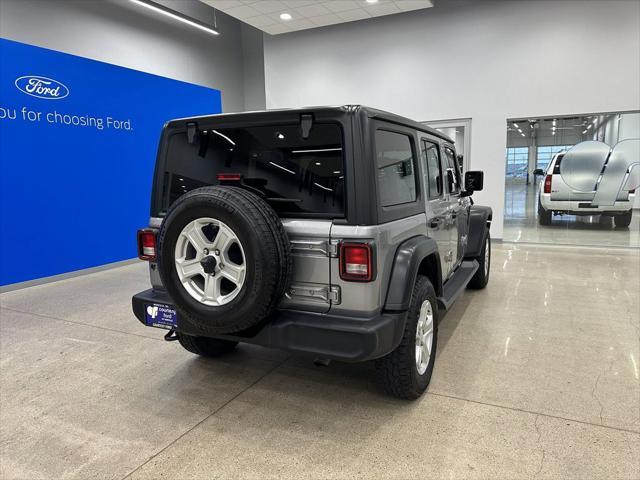 used 2020 Jeep Wrangler Unlimited car, priced at $31,990