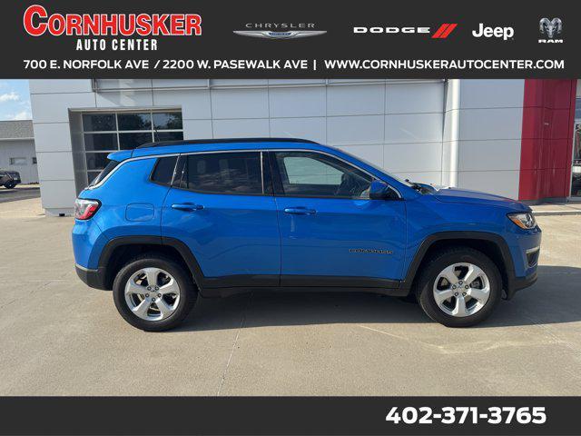 used 2021 Jeep Compass car, priced at $21,490