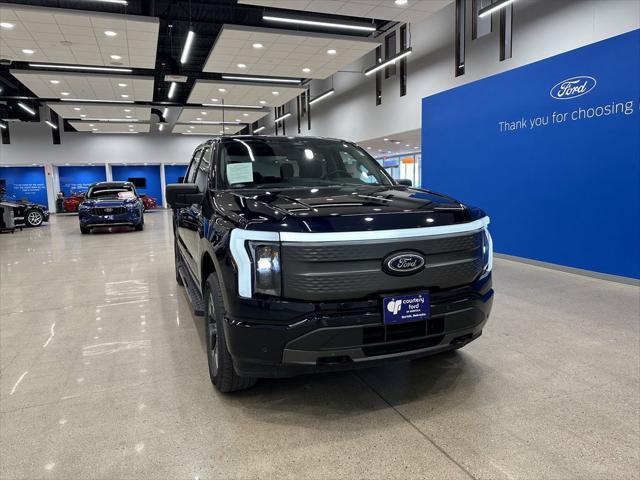 used 2022 Ford F-150 Lightning car, priced at $44,990