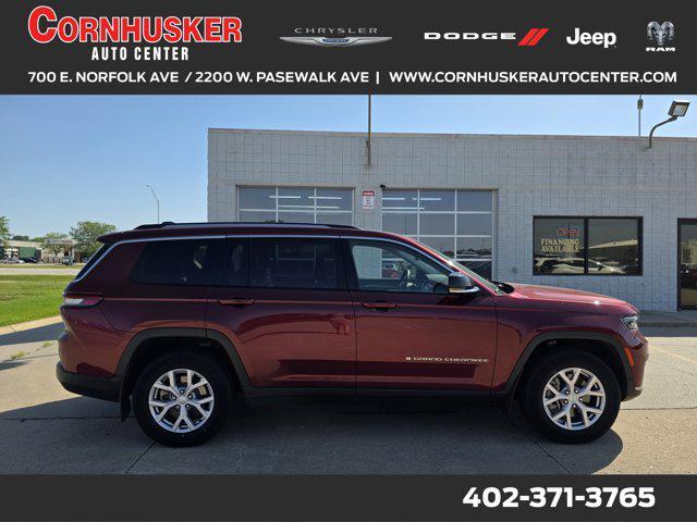 used 2022 Jeep Grand Cherokee L car, priced at $34,990