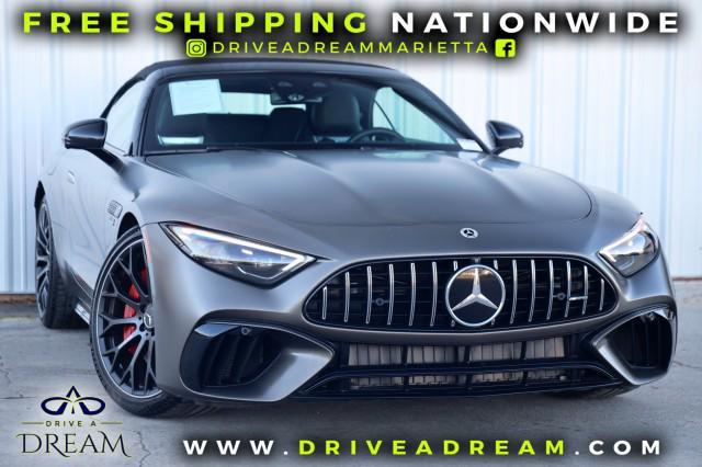 used 2022 Mercedes-Benz AMG SL 55 car, priced at $79,000