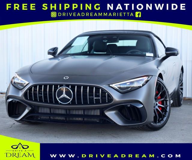 used 2022 Mercedes-Benz AMG SL 55 car, priced at $79,000