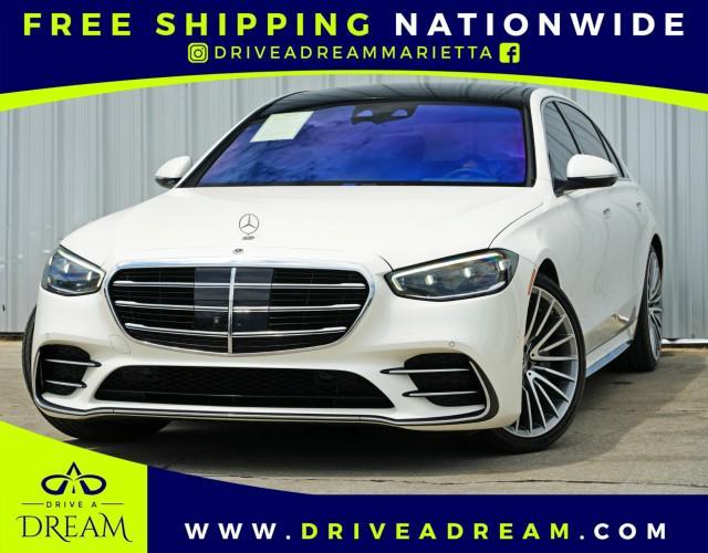 used 2022 Mercedes-Benz S-Class car, priced at $50,750