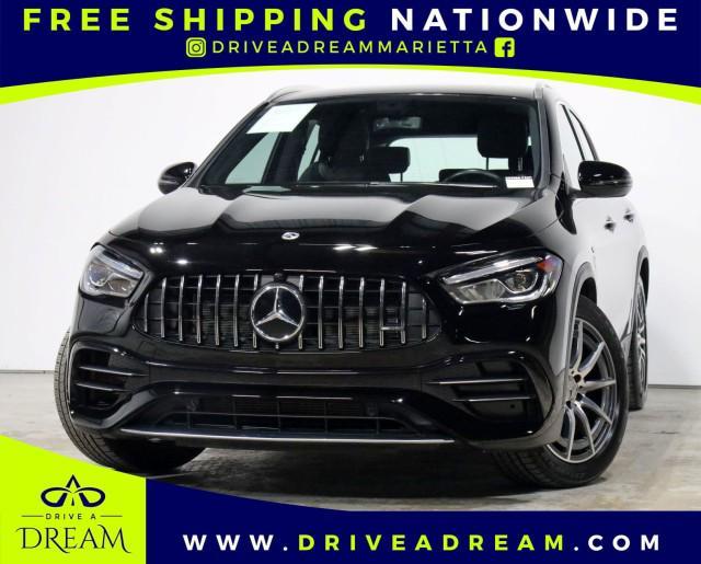 used 2021 Mercedes-Benz AMG GLA 45 car, priced at $34,000
