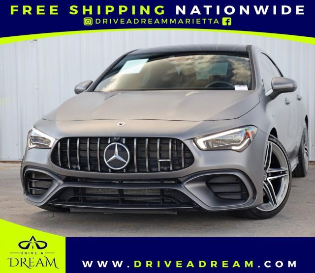 used 2023 Mercedes-Benz AMG CLA 45 car, priced at $44,000