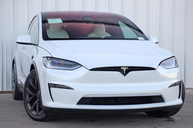 used 2022 Tesla Model X car, priced at $57,500