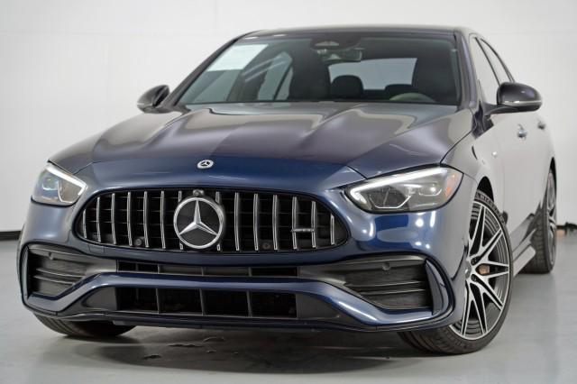 used 2023 Mercedes-Benz AMG C 43 car, priced at $40,000