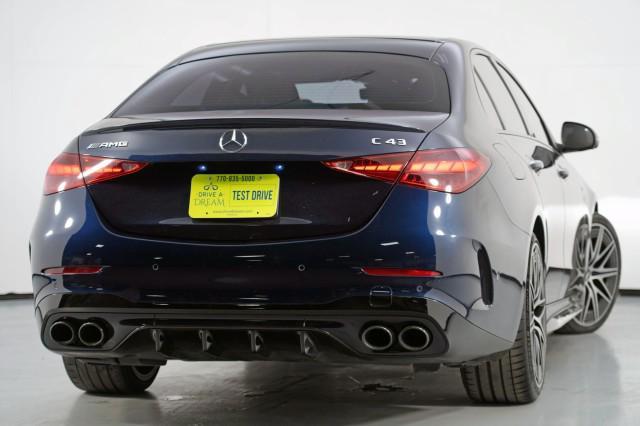 used 2023 Mercedes-Benz AMG C 43 car, priced at $40,000