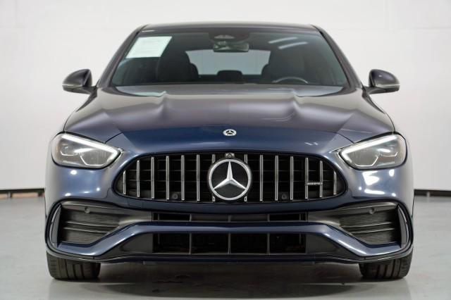 used 2023 Mercedes-Benz AMG C 43 car, priced at $40,000