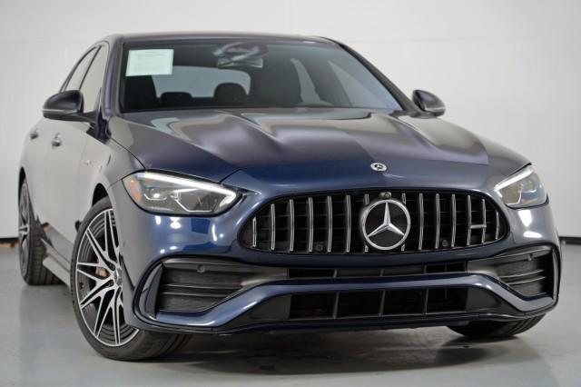 used 2023 Mercedes-Benz AMG C 43 car, priced at $40,000