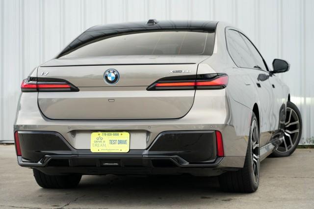 used 2023 BMW i7 car, priced at $63,500