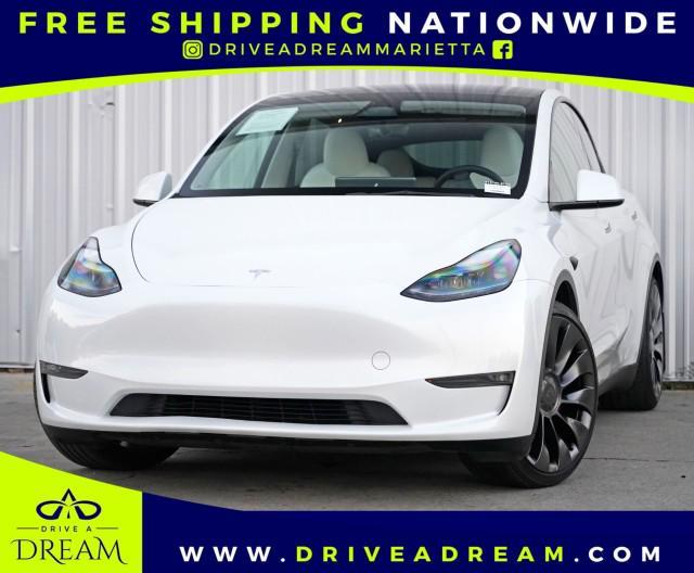 used 2023 Tesla Model Y car, priced at $27,500