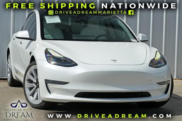used 2021 Tesla Model 3 car, priced at $21,500