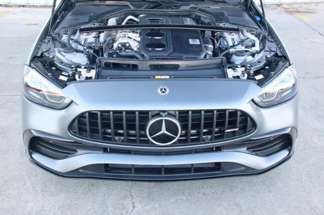 used 2023 Mercedes-Benz AMG C 43 car, priced at $45,000