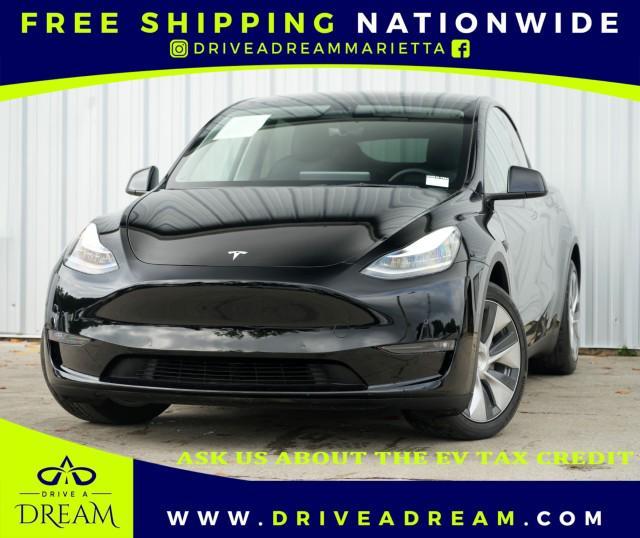 used 2022 Tesla Model Y car, priced at $22,500