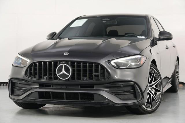 used 2023 Mercedes-Benz AMG C 43 car, priced at $42,000