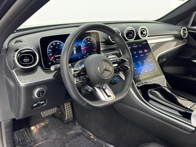 used 2023 Mercedes-Benz AMG C 43 car, priced at $42,000