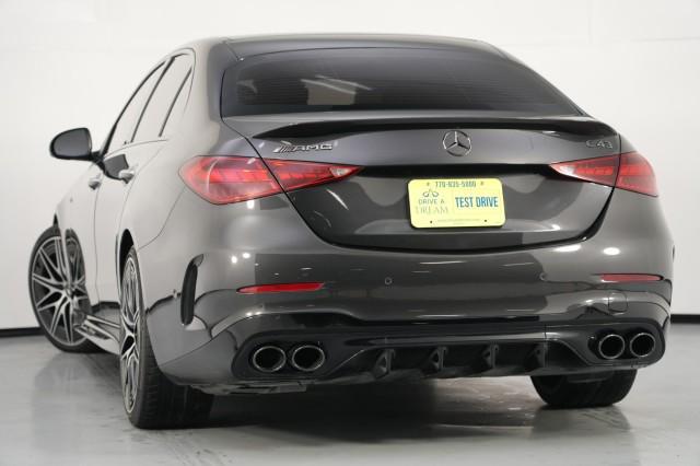 used 2023 Mercedes-Benz AMG C 43 car, priced at $42,000