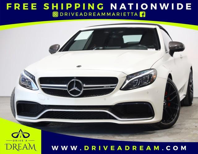 used 2018 Mercedes-Benz AMG C 63 car, priced at $47,250