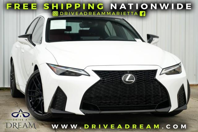 used 2023 Lexus IS 350 car, priced at $45,750