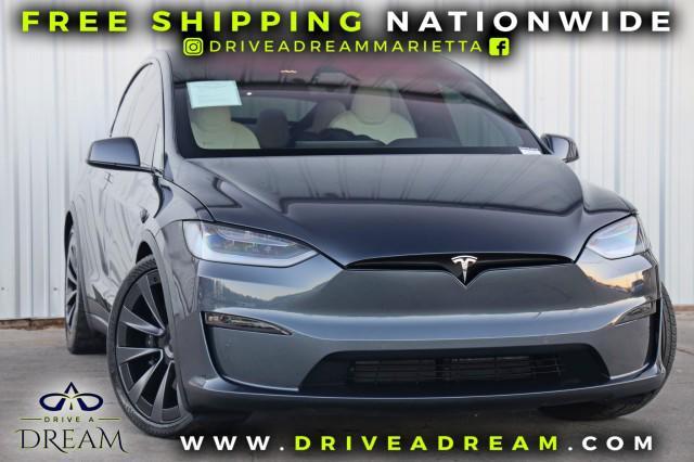 used 2022 Tesla Model X car, priced at $58,000