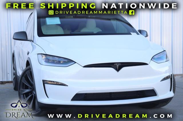 used 2022 Tesla Model X car, priced at $58,000