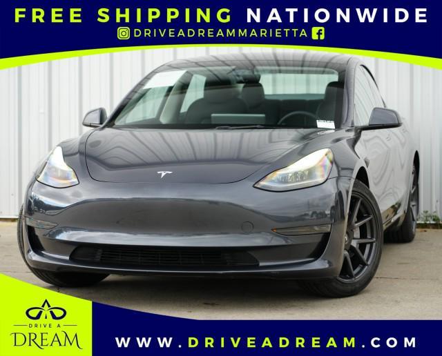 used 2023 Tesla Model 3 car, priced at $21,500
