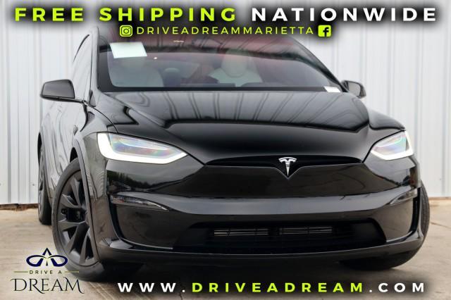 used 2022 Tesla Model X car, priced at $51,000