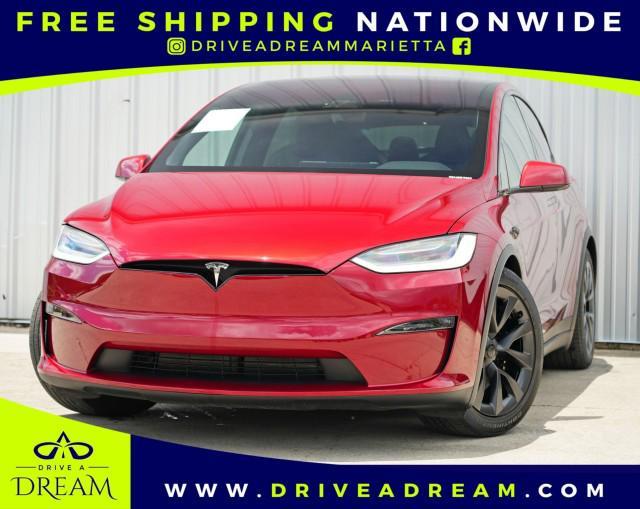 used 2023 Tesla Model X car, priced at $47,500
