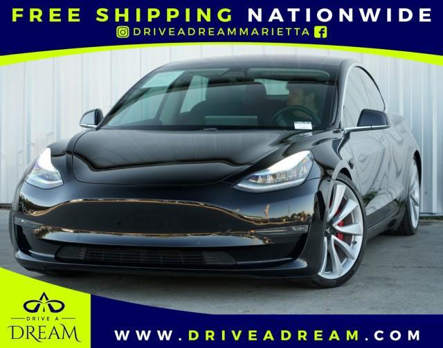 used 2018 Tesla Model 3 car, priced at $21,500