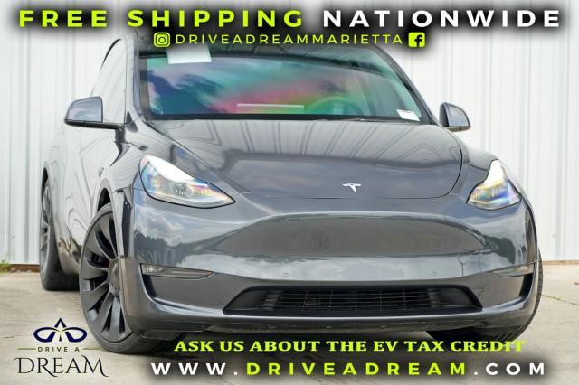 used 2022 Tesla Model Y car, priced at $25,000