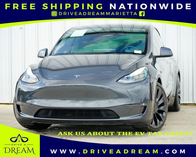 used 2022 Tesla Model Y car, priced at $25,000