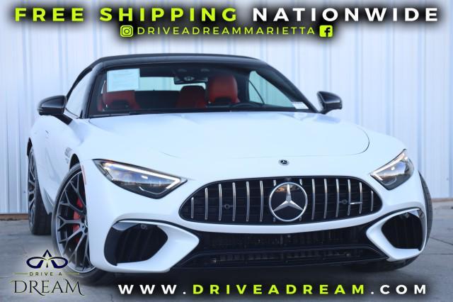 used 2022 Mercedes-Benz AMG SL 55 car, priced at $81,000