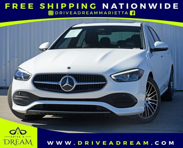 used 2023 Mercedes-Benz C-Class car, priced at $26,500