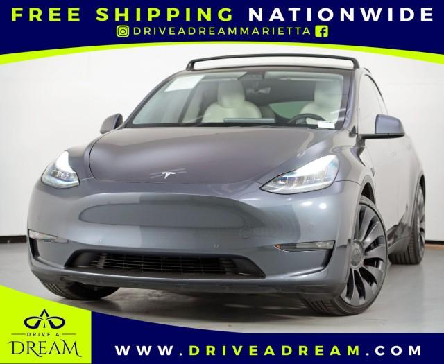 used 2021 Tesla Model Y car, priced at $20,750