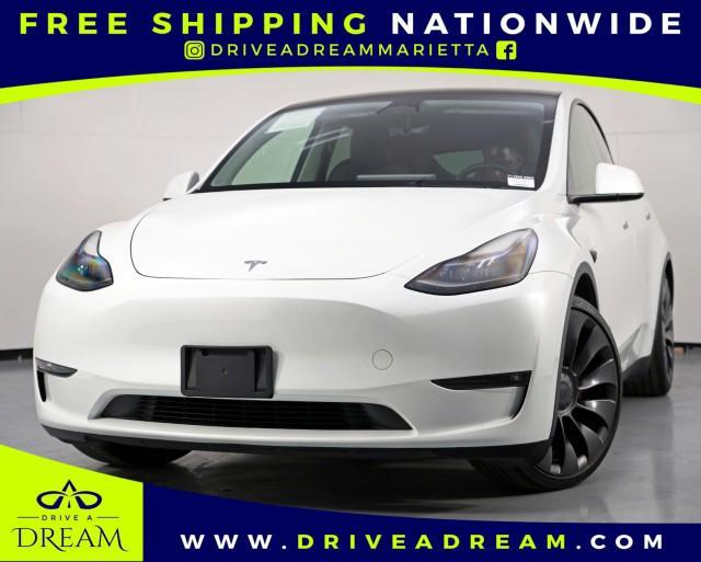 used 2023 Tesla Model Y car, priced at $27,500