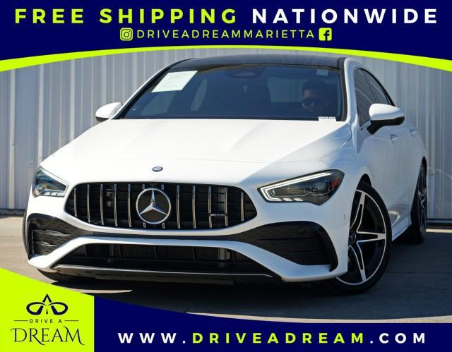 used 2024 Mercedes-Benz AMG CLA 35 car, priced at $37,500