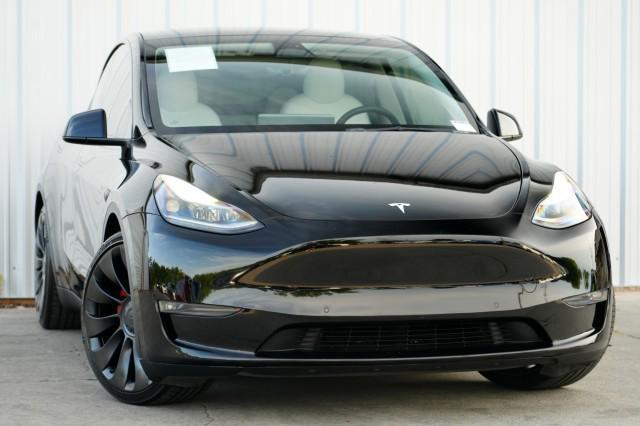 used 2022 Tesla Model Y car, priced at $27,000