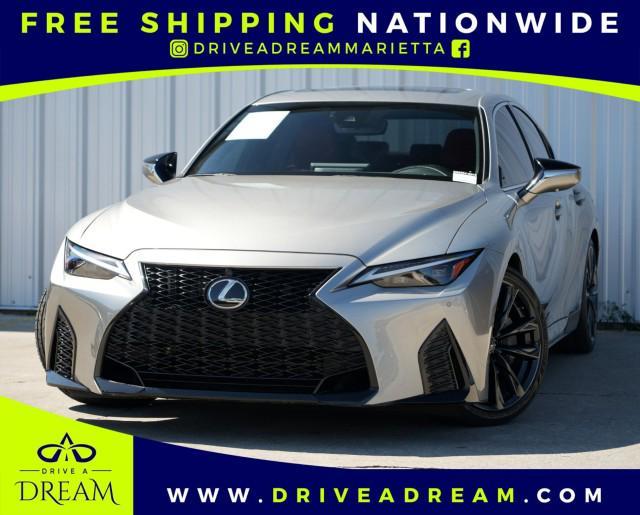 used 2023 Lexus IS 350 car, priced at $35,000