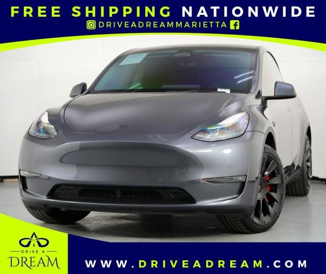 used 2022 Tesla Model Y car, priced at $25,000