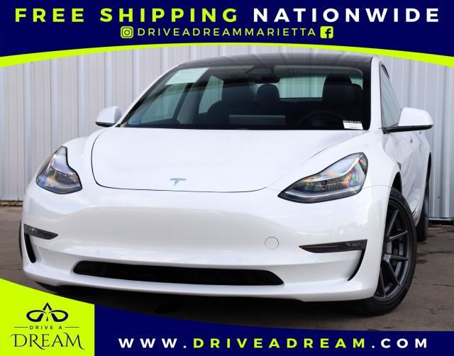 used 2021 Tesla Model 3 car, priced at $28,250