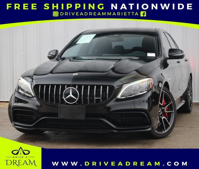 used 2019 Mercedes-Benz AMG C 63 car, priced at $48,000