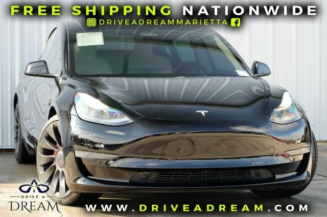 used 2022 Tesla Model 3 car, priced at $19,000