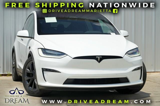 used 2022 Tesla Model X car, priced at $45,250