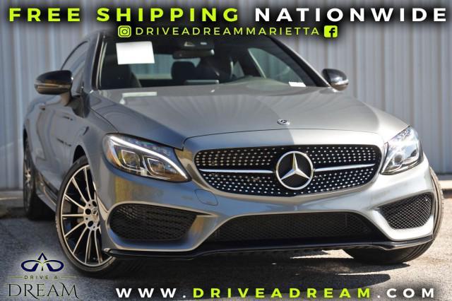 used 2018 Mercedes-Benz C-Class car, priced at $24,500